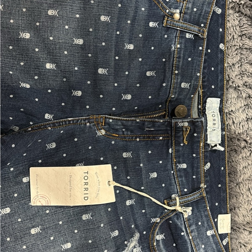 Torrid Women's Blue Denim Shorts